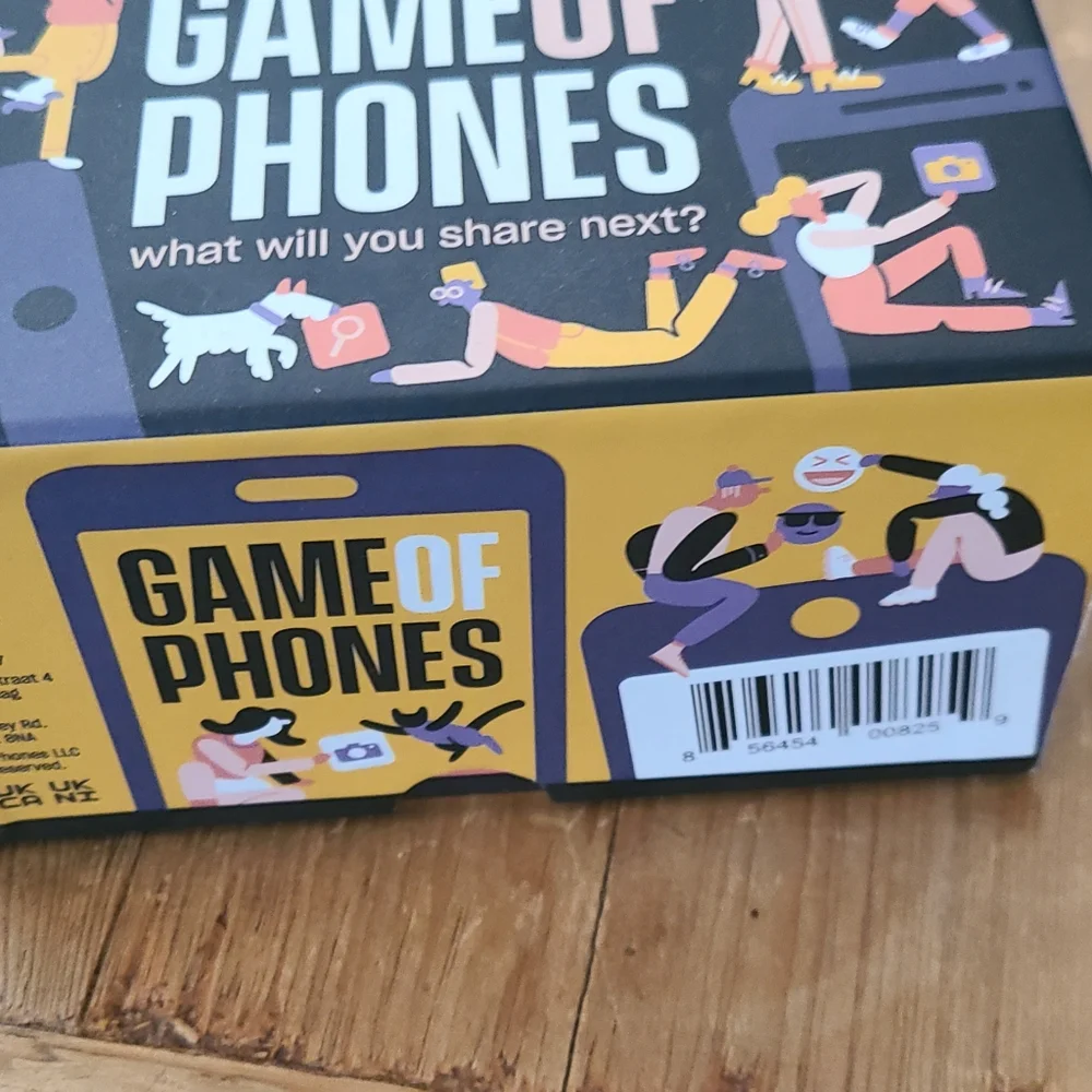 Game of Phones ages 13+ 3 8r more players opened but new